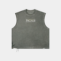 RICADI Distressed Grommet Eyelet Tank Top