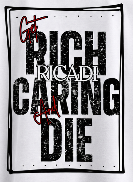 RICADI Graphic T-Shirt – White