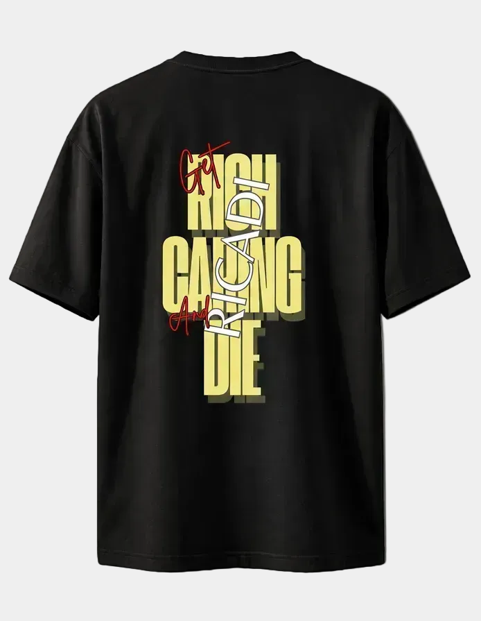 RICADI Graphic T-Shirt – Black