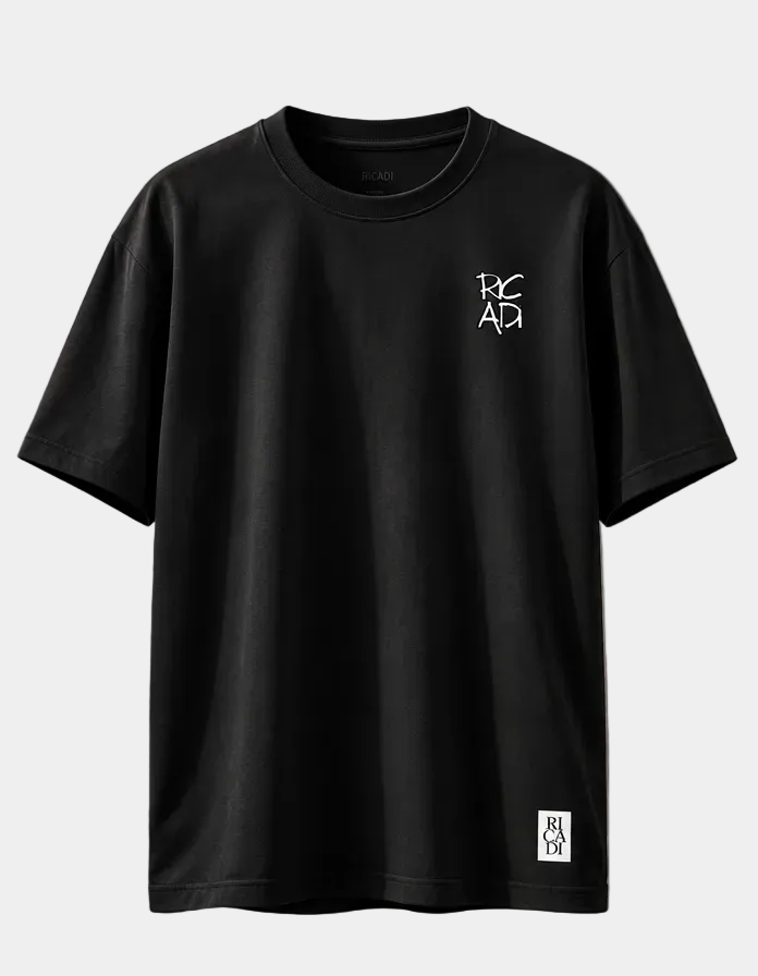 RICADI Graphic T-Shirt – Black