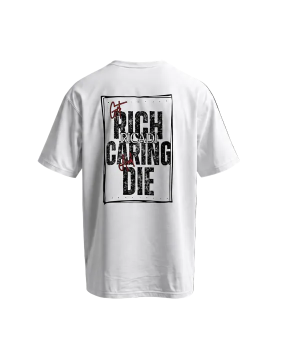RICADI Graphic T-Shirt – White